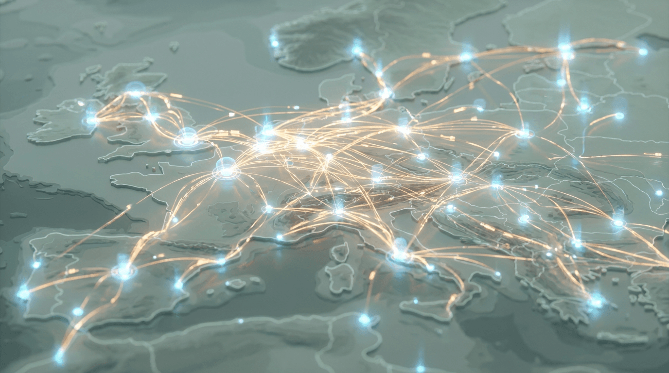 Nationwide freight delivery coverage map